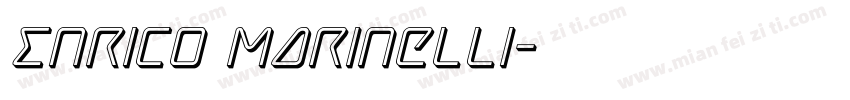 Enrico Marinelli字体转换